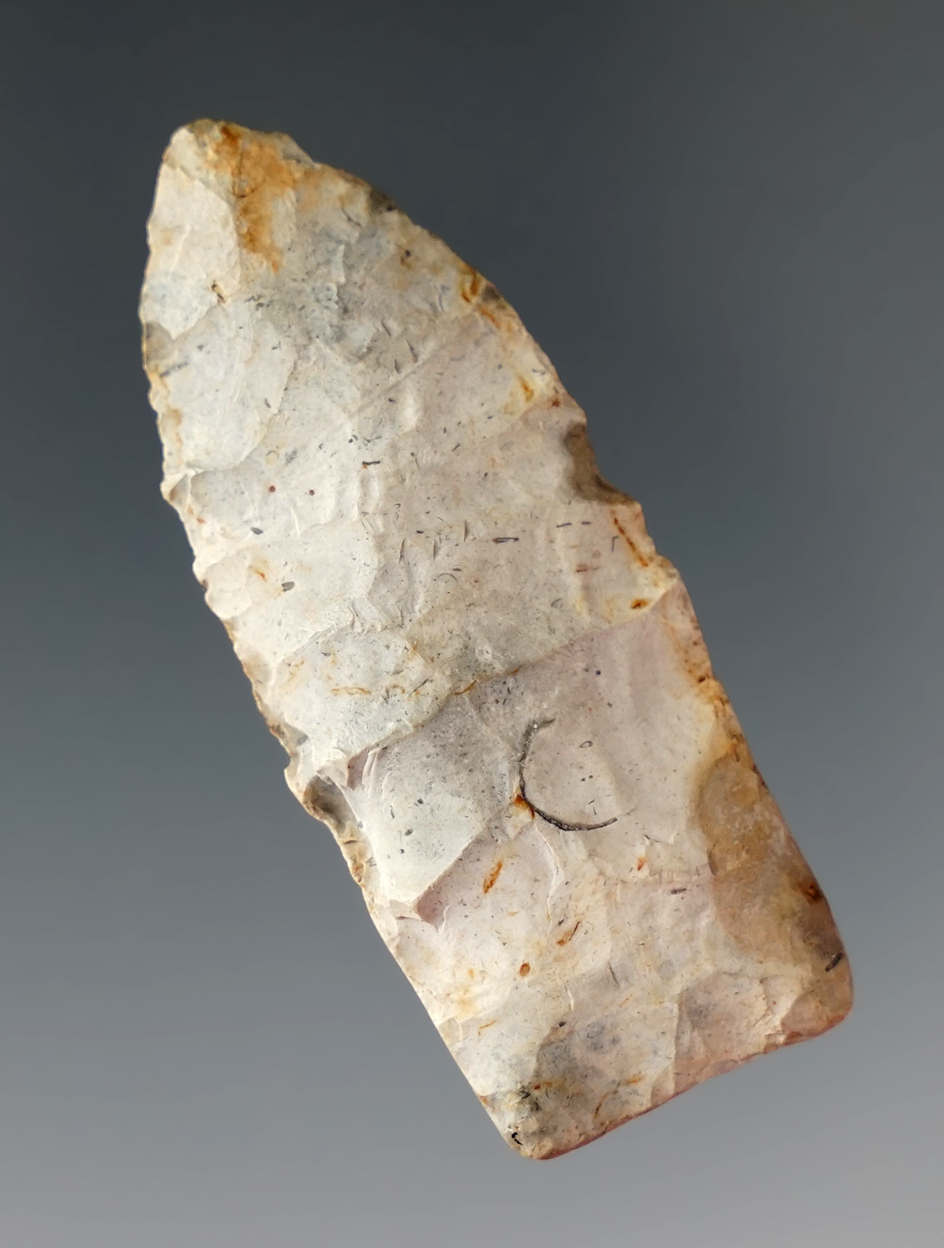 2" Plainview found in Platte Co., Missouri. Ex. D. A. Doolittle. Comes with a Dickey COA.