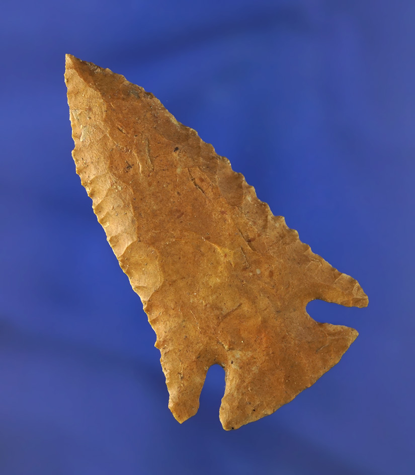 2 7/8" Pinetree found in Livingston Co., Kentucky. Ex. Mike Moran Collection.  Bennett COA.