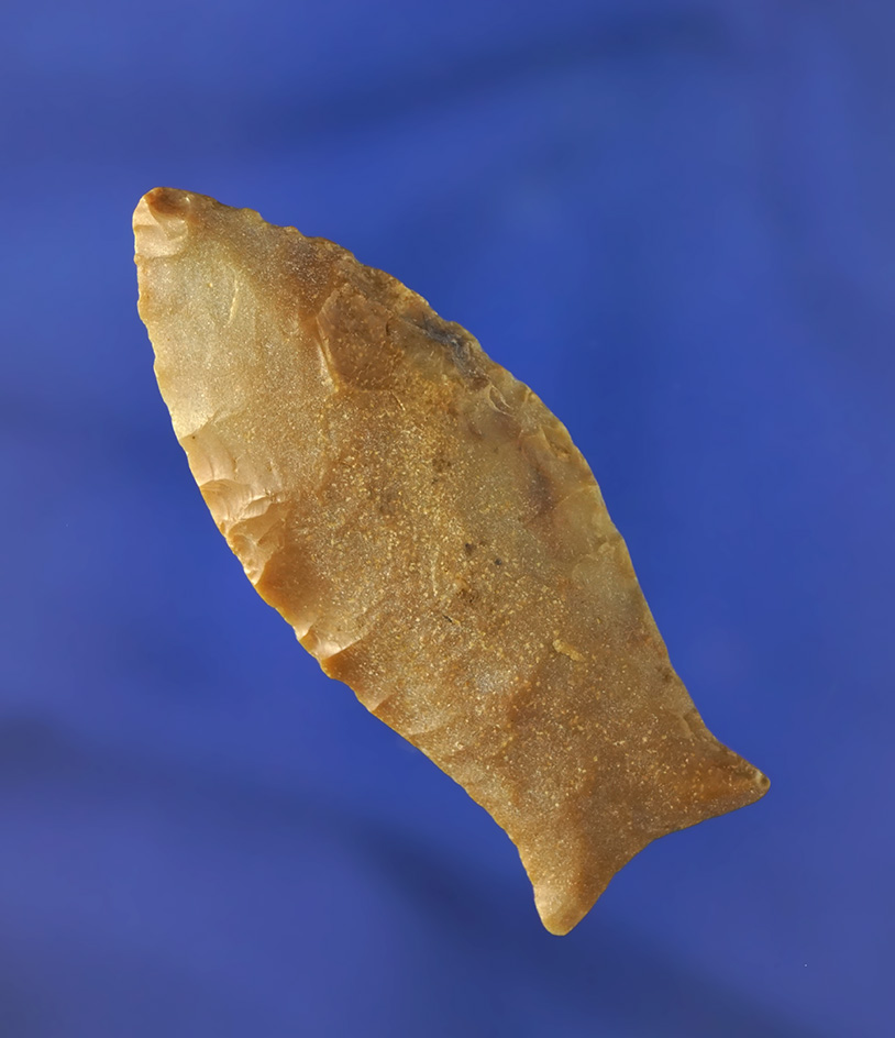 2 1/2" Beaver Lake made from Carter Cave Chert. Found in Bath Co., Kentucky.