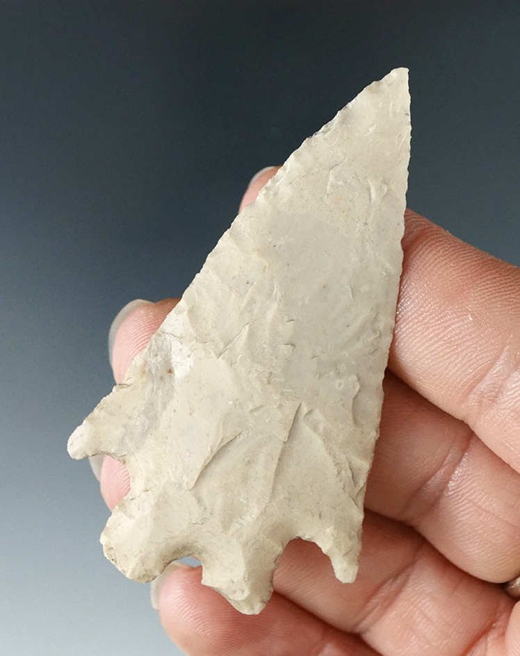 Ex. Museum! Thin and well flaked 2 9/16" Montel point found in Texas.