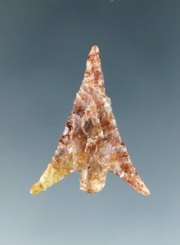 Incredible material! Excellent flaking 1 1/8" Highly translucent Agate Columbia Plateau, Washington.