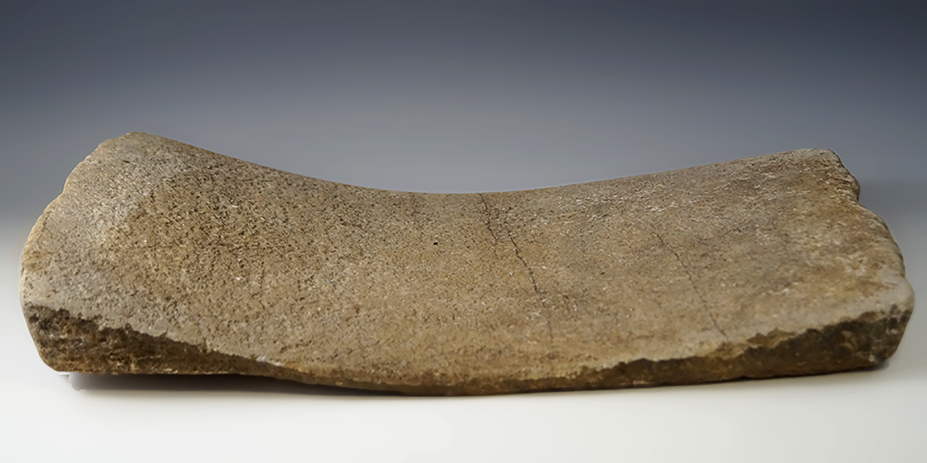 16 3/4" Hardstone Metate found in the southwestern U.S.