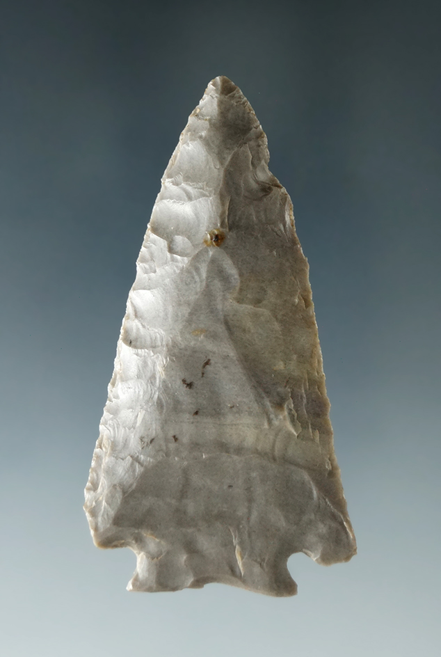 2 9/16" Hornstone Decatur Fractured Base found in Kentucky.