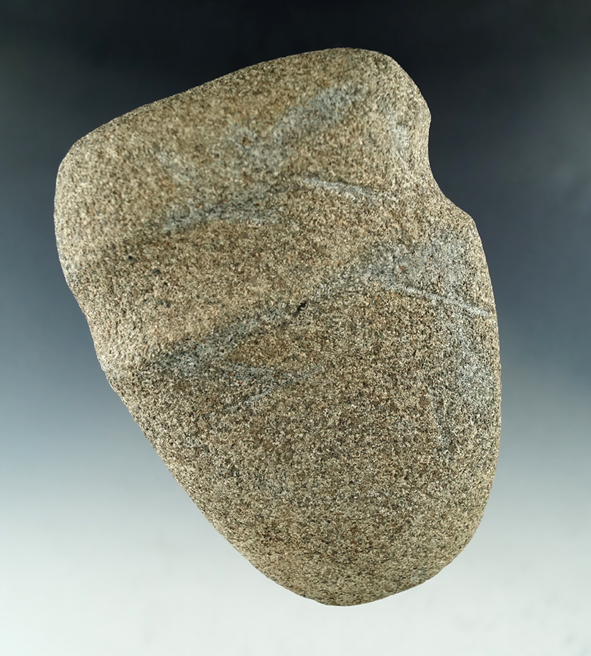 Large 6 7/8" long by 4 3/4" wide 3/4 grooved Camp Axe in very nice condition - Ohio.