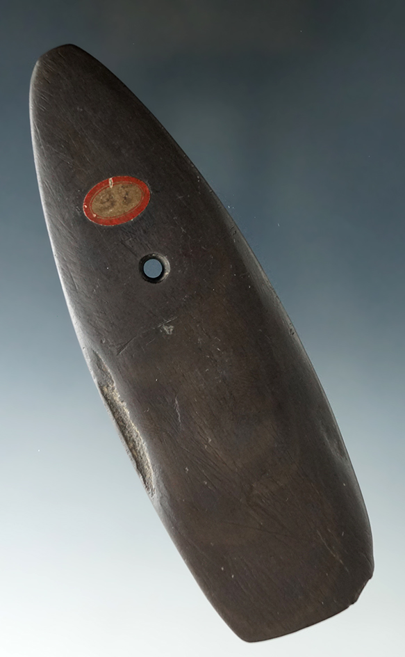 4 7/8" Brown Slate Pendant found in Ohio.