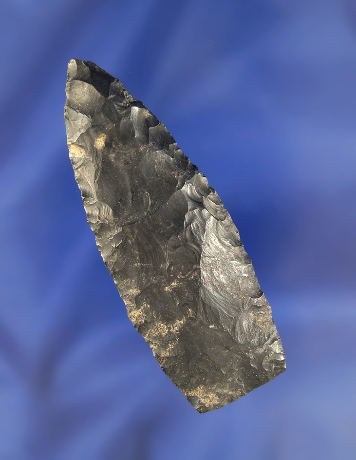 2 13/16" Paleo Lanceolate found in Ohio.