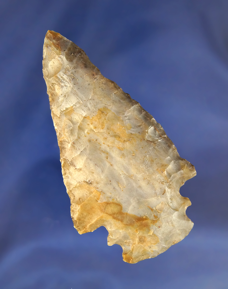 3 1/4" Very Rare Double Notch Dovetail found in Huron Co., Ohio.