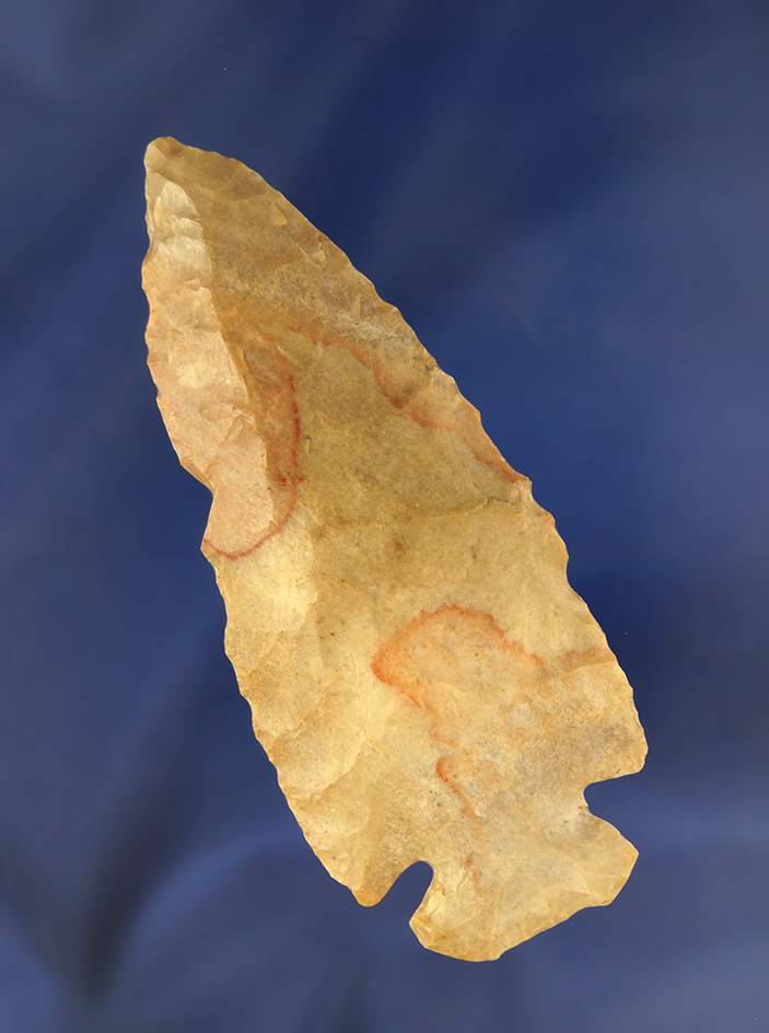 3 1/2" Colorful Dovetail found in northeastern Ohio.