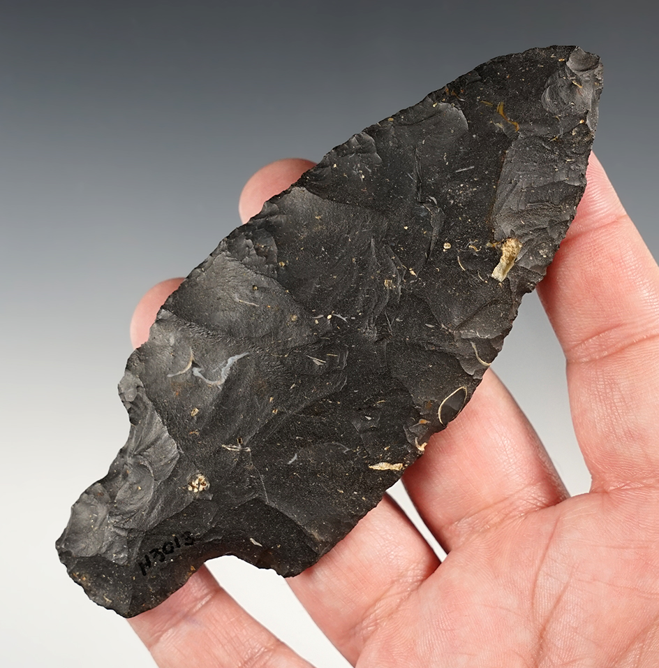 Well made 5" Adena found in Allen Co., Ohio. Ex. Jim Hovan, Frank Meyer collections. 