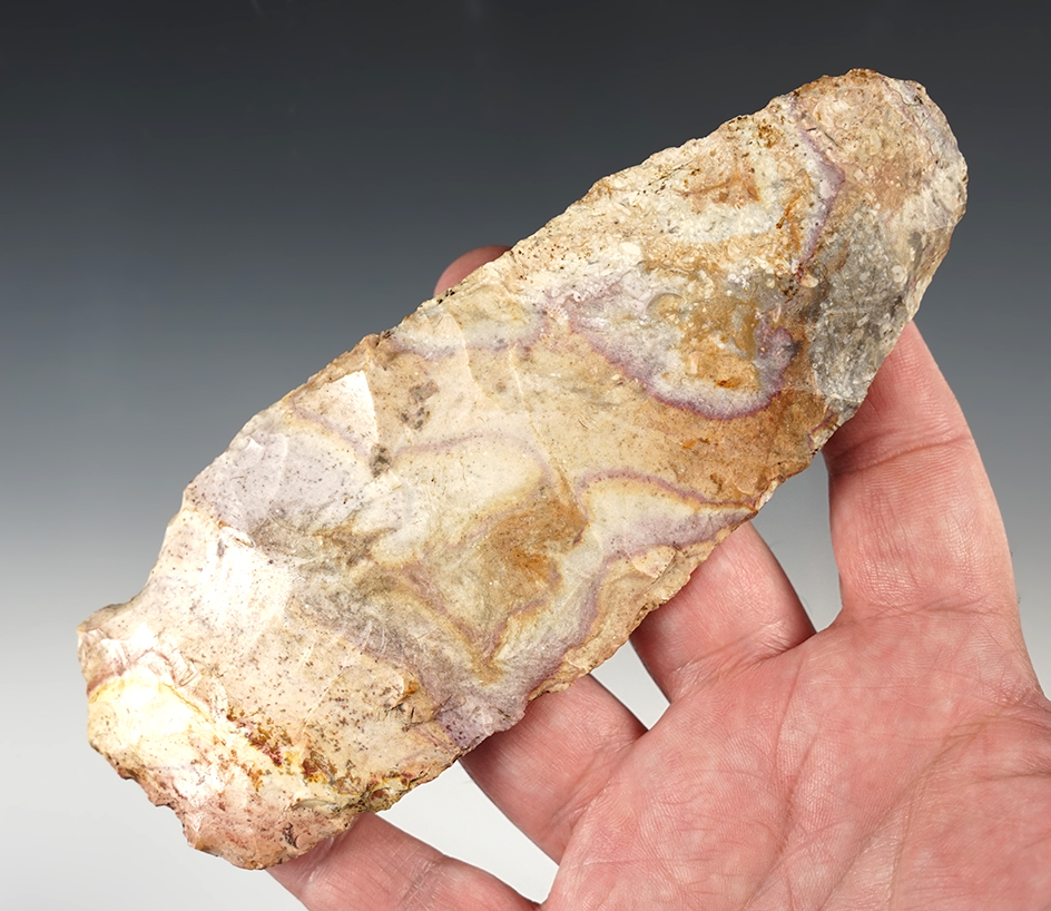 Highly colorful and large 6 1/8" Knife found in Carroll Co., Ohio.