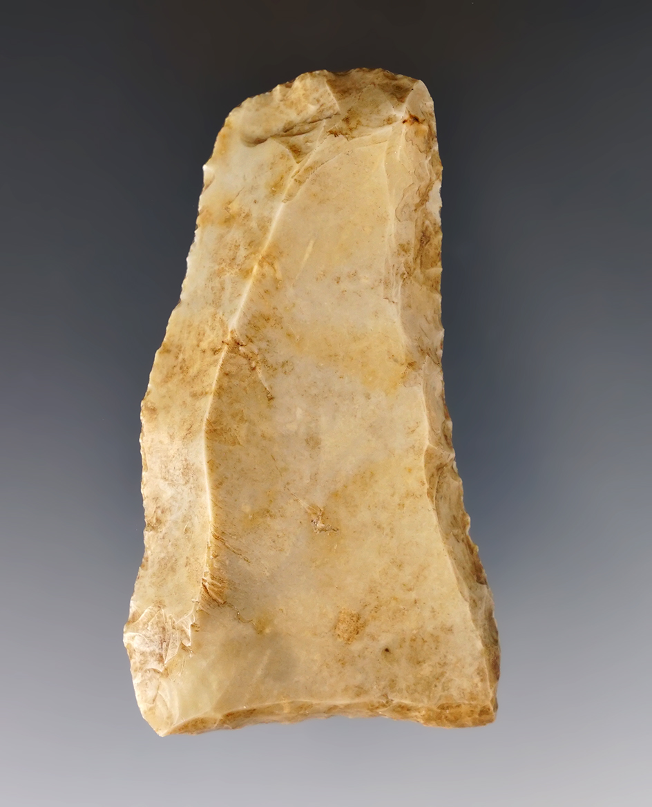 Well patinated 3 3/16" Ohio Paleo Uniface Knife.