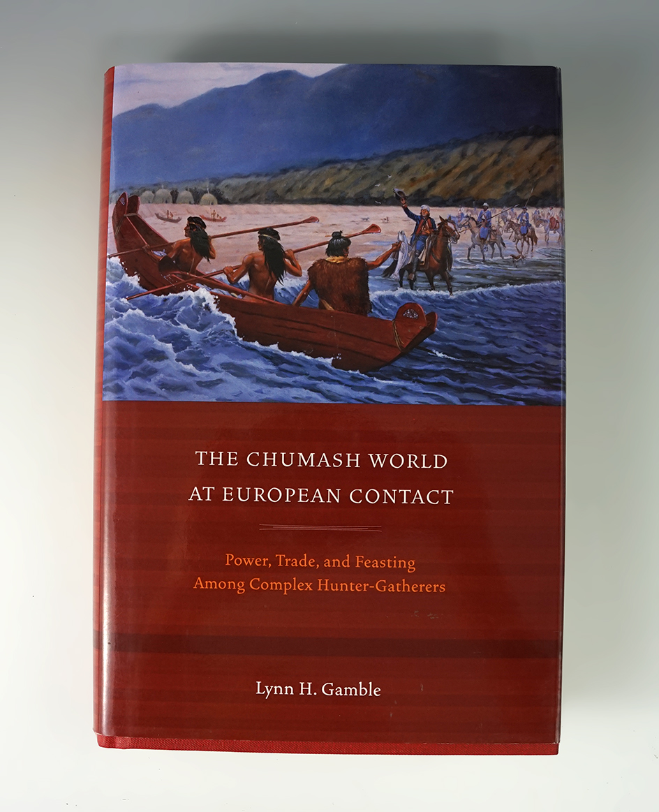 Hardcover book in excellent condition: The Chumash world at European contact, 361 pages.