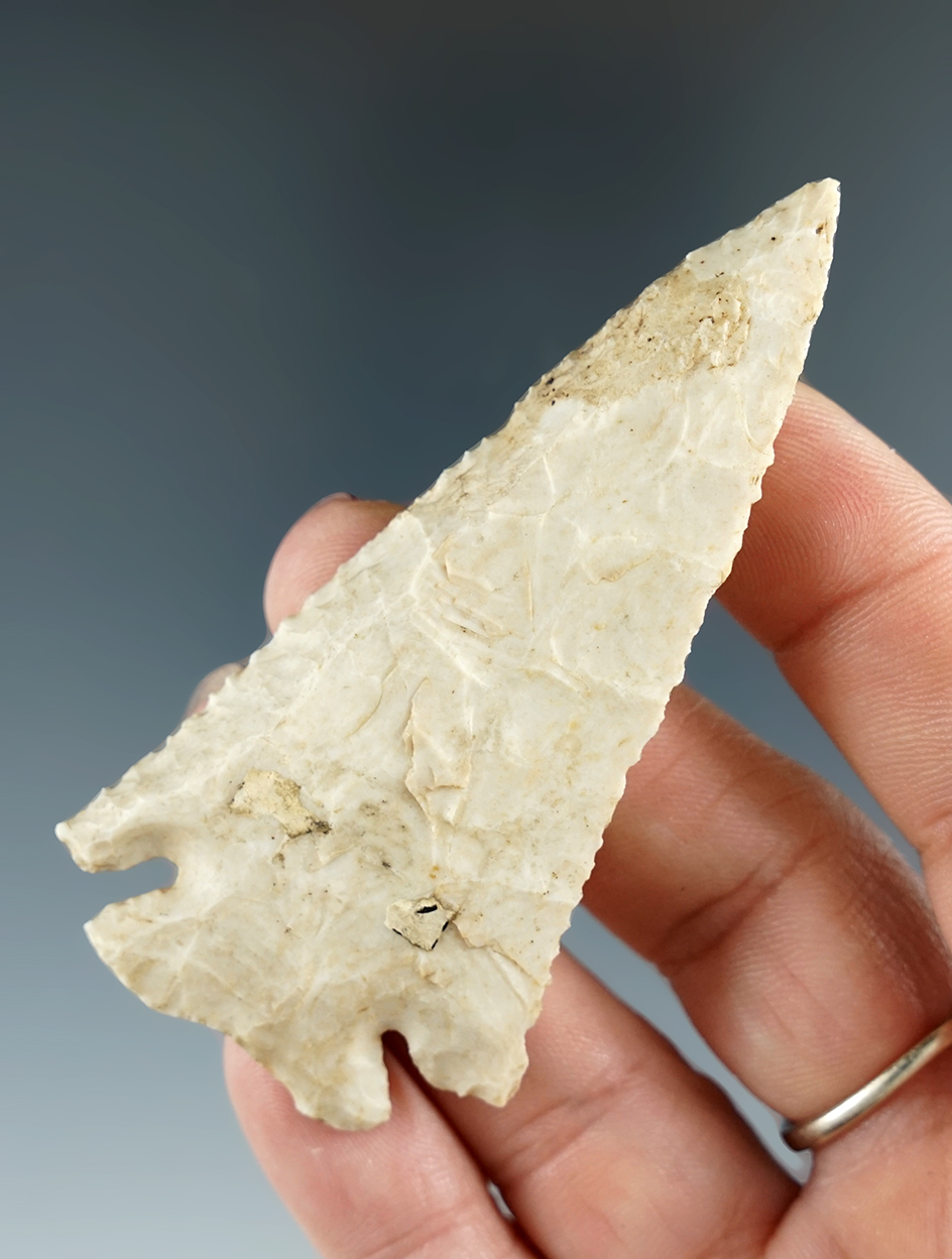 3" well styled heavily beveled Lost Lake found in Kentucky.