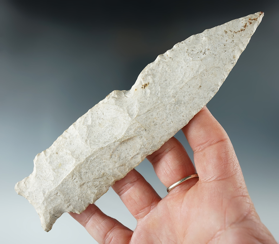 Very large 6 1/4" Apple Creek Knife founded Illinois.