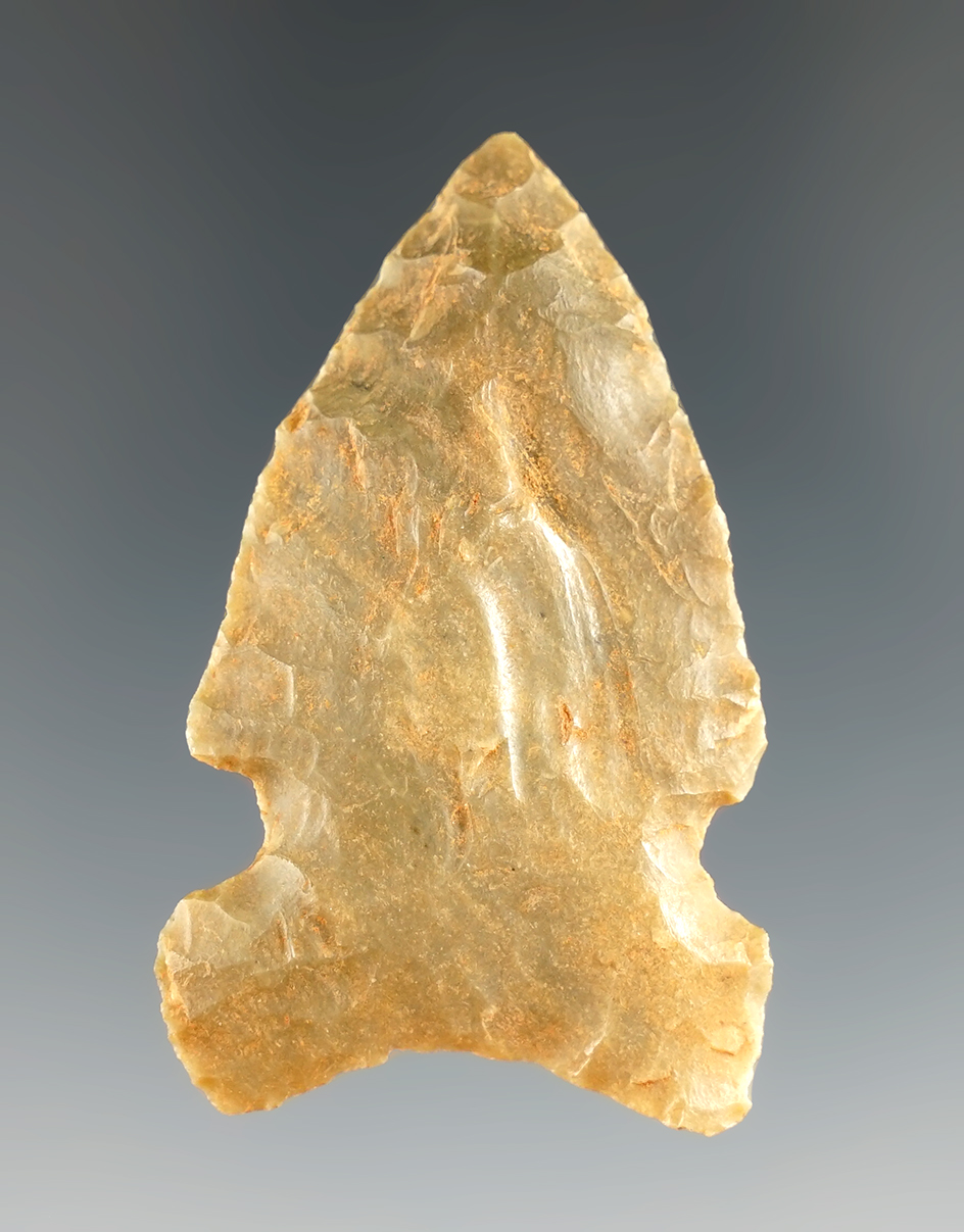 2 1/16" Archaic Sidenotch found in Kentucky.