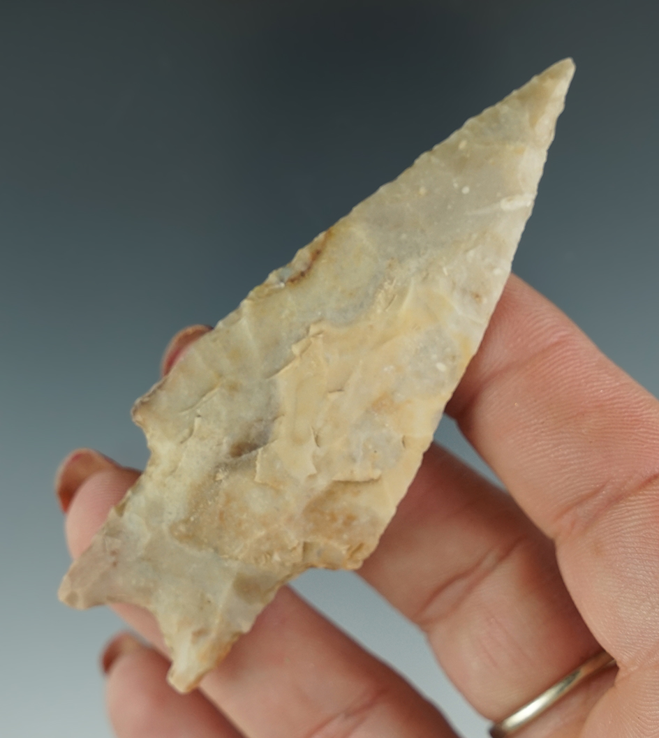 Ex. Museum! 3 3/16" Pedernales Point in nice condition found in Texas.