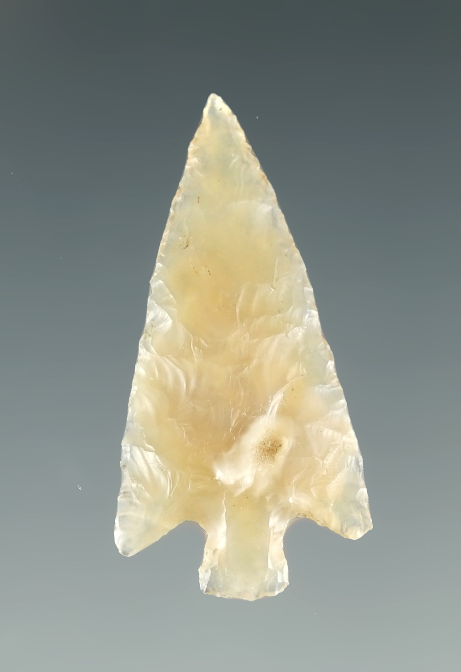 1 1/16" Columbia Plateau made from highly translucent Chalcedony - Columbia River.