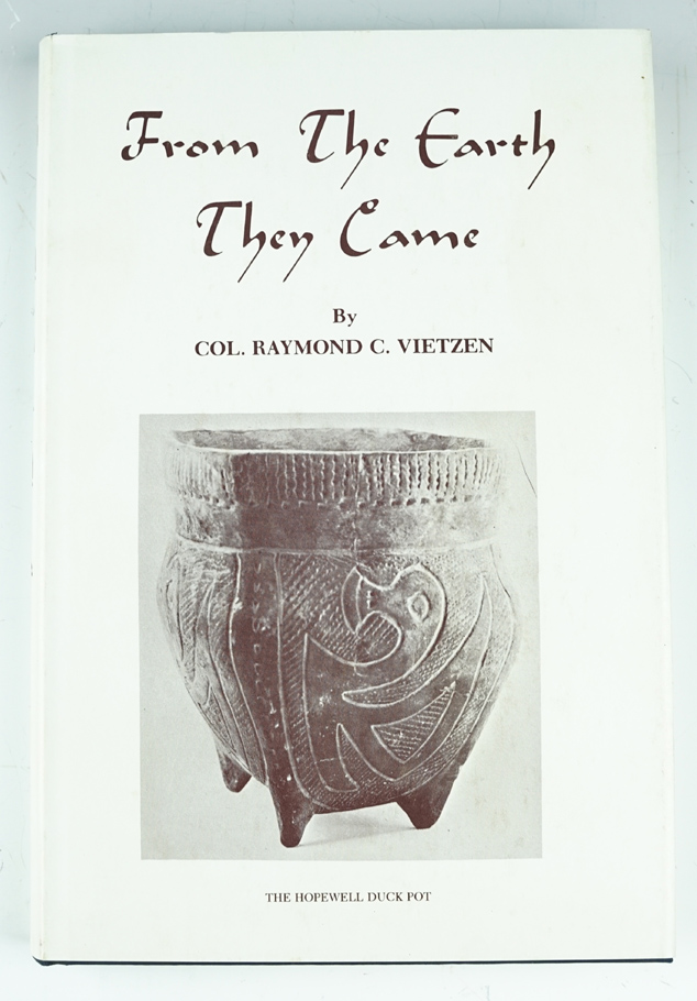 Hardcover book with jacket in excellent condition "From the Earth They Came", by Vietzen.