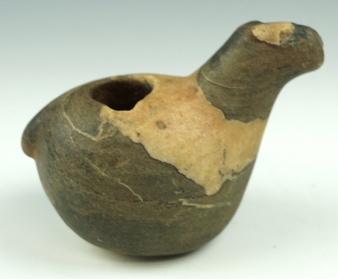 3 1/2" Wide llama Canopa made from attractive multi-colored Hardstone found in Peru.