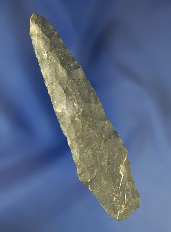4 3/8" Coshocton Flint Adena found in Licking Co.,  Ohio.