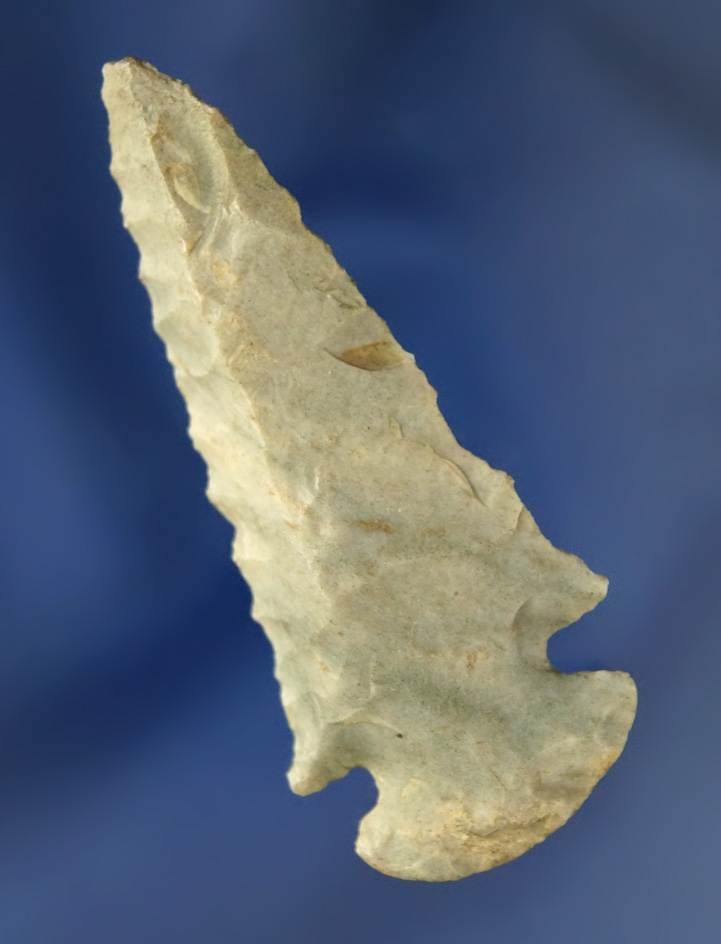 2 1/4" heavily beveled miniature Dovetail found in Williams Co.,  Ohio