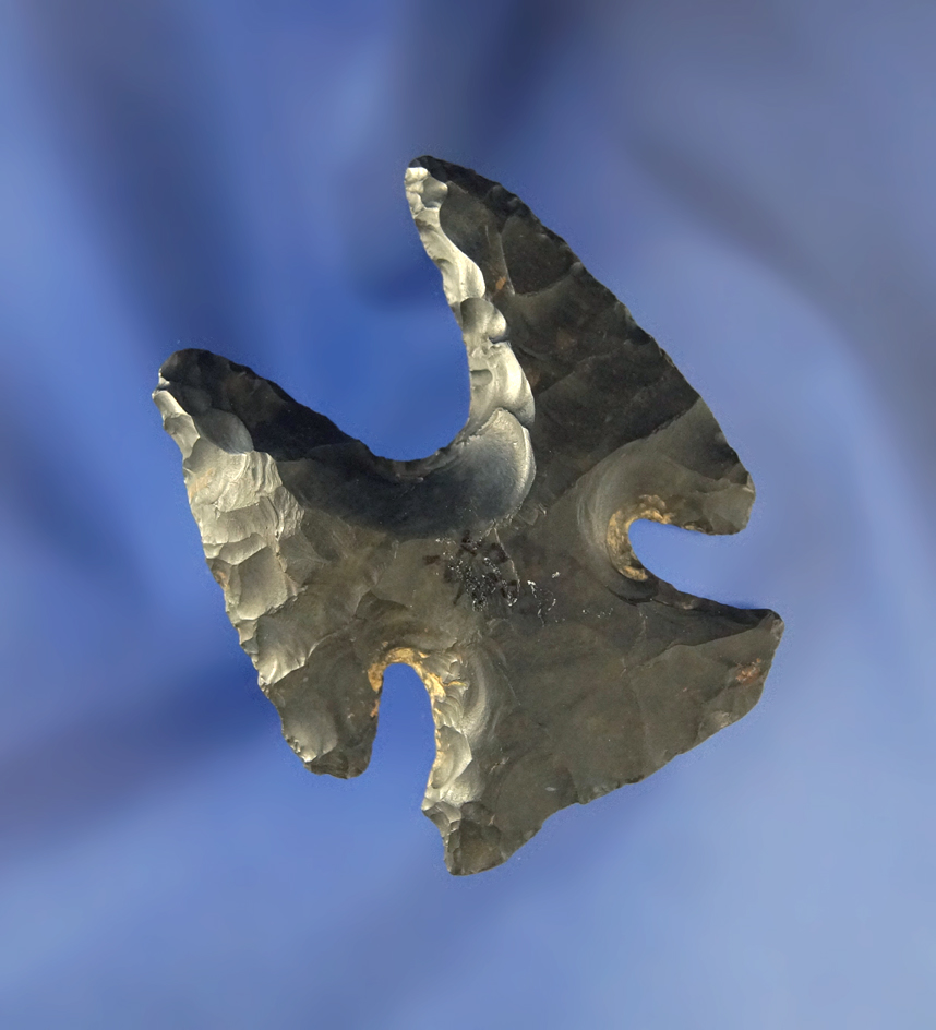 2" Dual Tip Blade made from Upper Mercer Flint found in Coshocton County Ohio. Pictured!