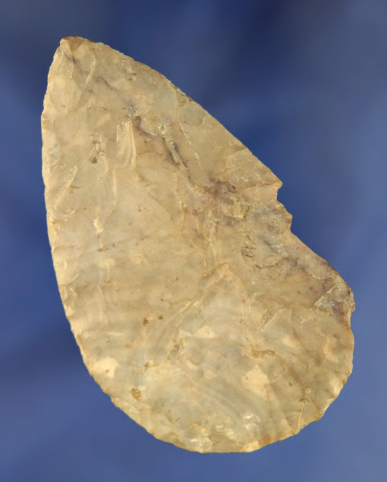 3 1/16" Adena Blade - Flint Ridge Flint that was part of a cache found near Indian Lake, Logan Co.,