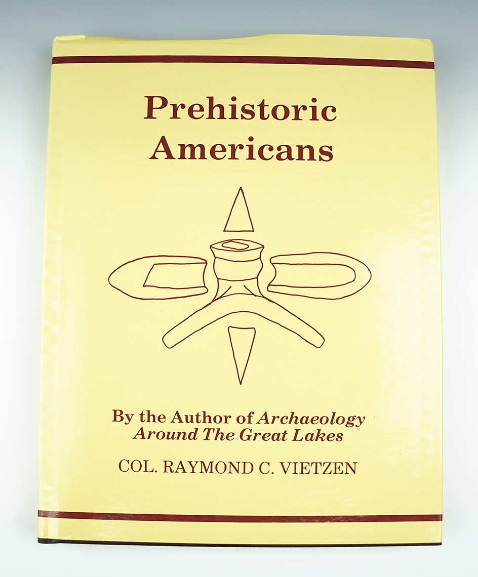 Book: "Prehistoric Americans" by Col. Raymond C. Vietzen in excellent condition.
