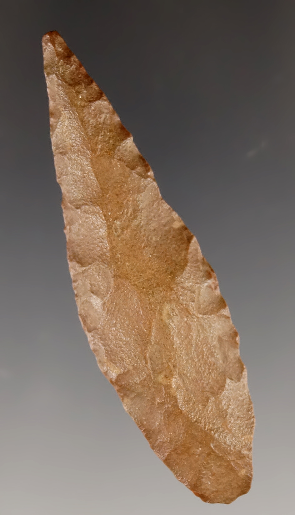 2 3/8" Jasper point found in Benton Co., Washington.