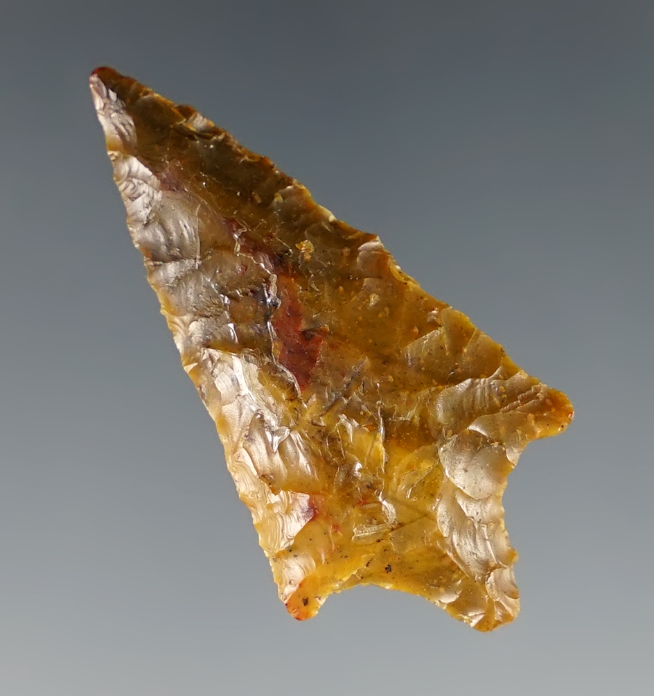 1 7/16" Rabbit Island found in the late 1950's by Norma Berg near the Columbia River, Washington