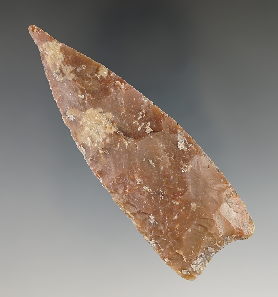 Outstanding 3 7/16" Kinney found in Central Texas. Comes with a Rogers COA.