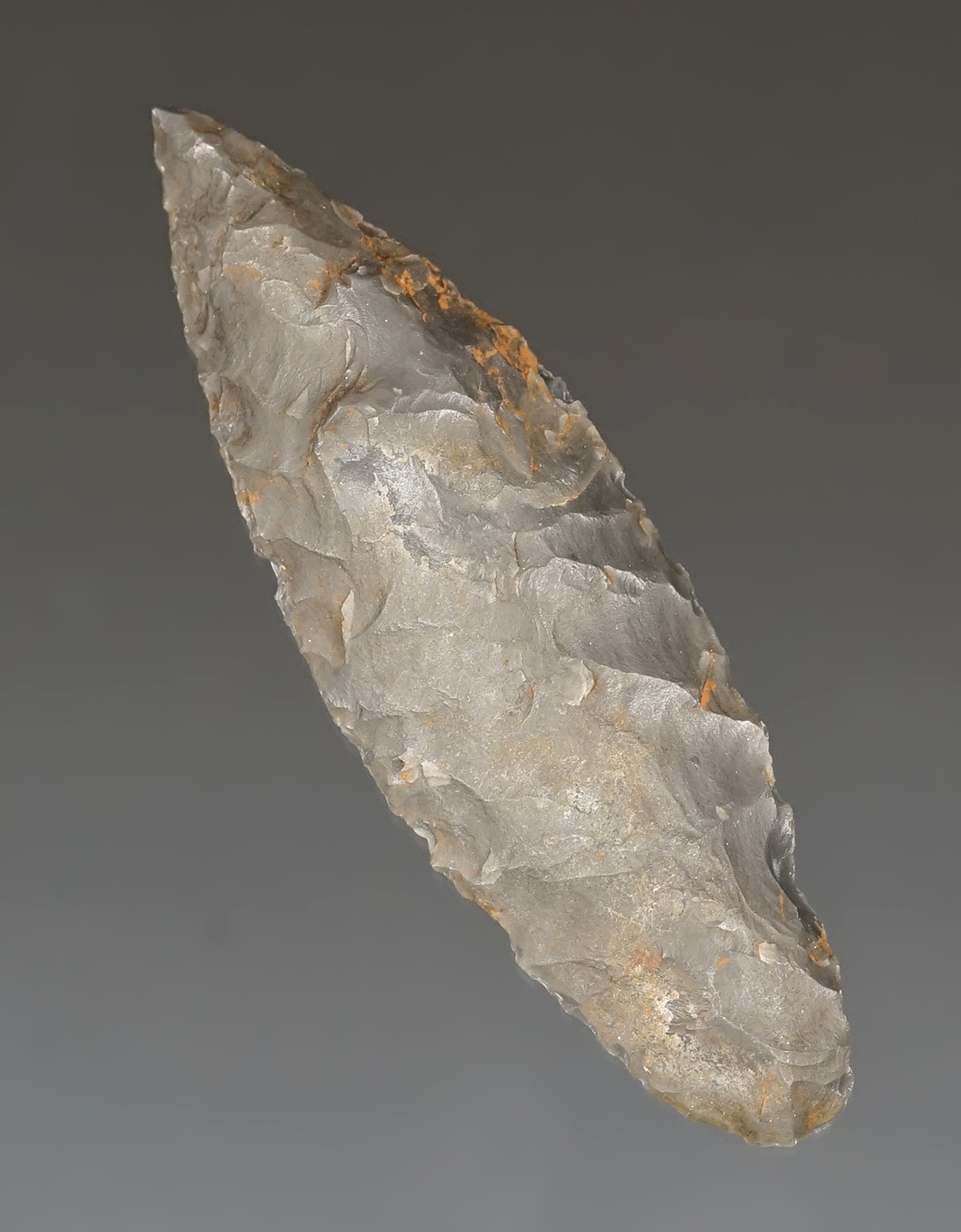 2 12" obsidian Cascade that was part of the Dewey Dietz Family Cache found in Oregon.