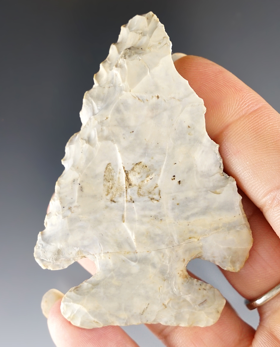 2 7/8" Beveled Thebes found in Pickaway Co., Ohio.