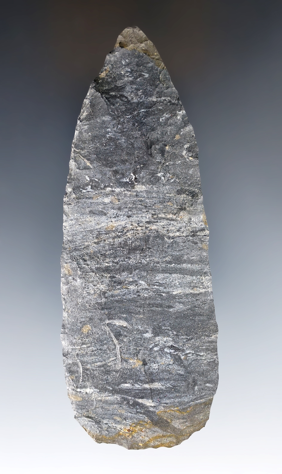 4 3/8"  Cache blade made from Coshocton Flint. 