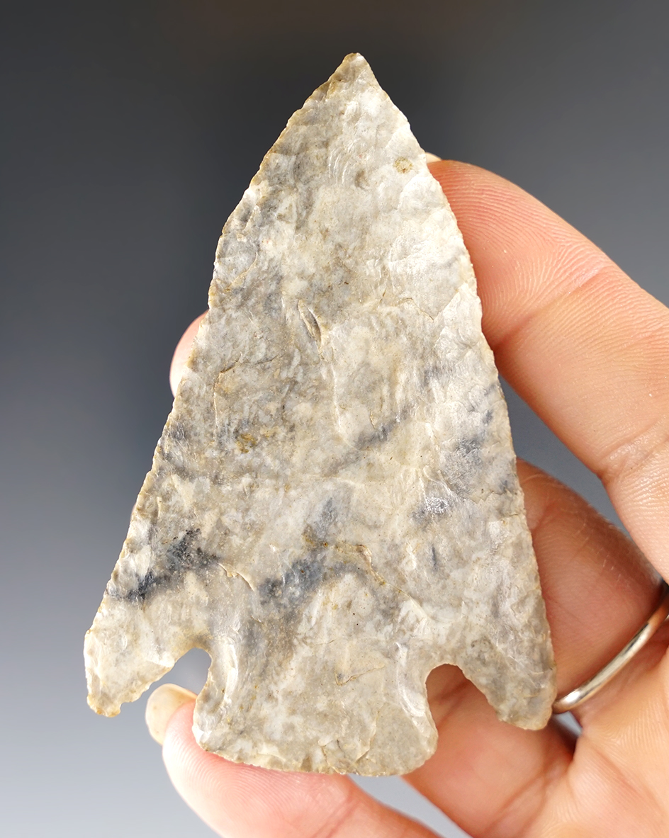 Oustanding 3" Ohio Archaic Cornernotch in fantastic condition. 