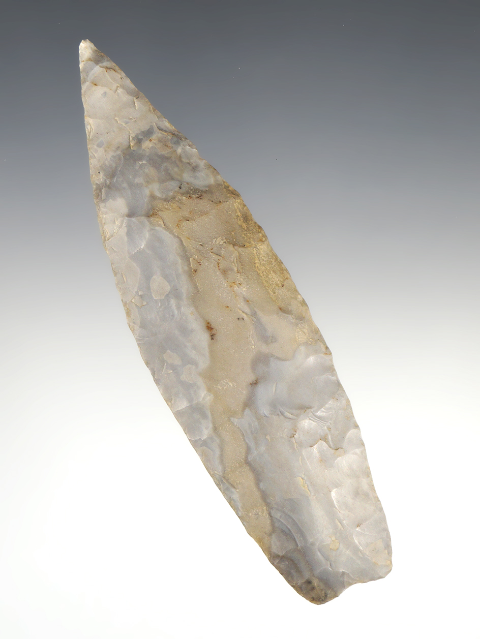 4 3/8" Lance found in Todd Co., Kentucky. Ex.  Rev. Roy Francis.