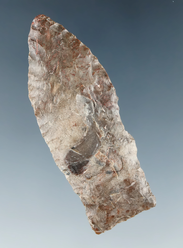 2 1/8" stemmed dart or knife found near Yeager Island, Benton County Washington. Ex. Mitchell.