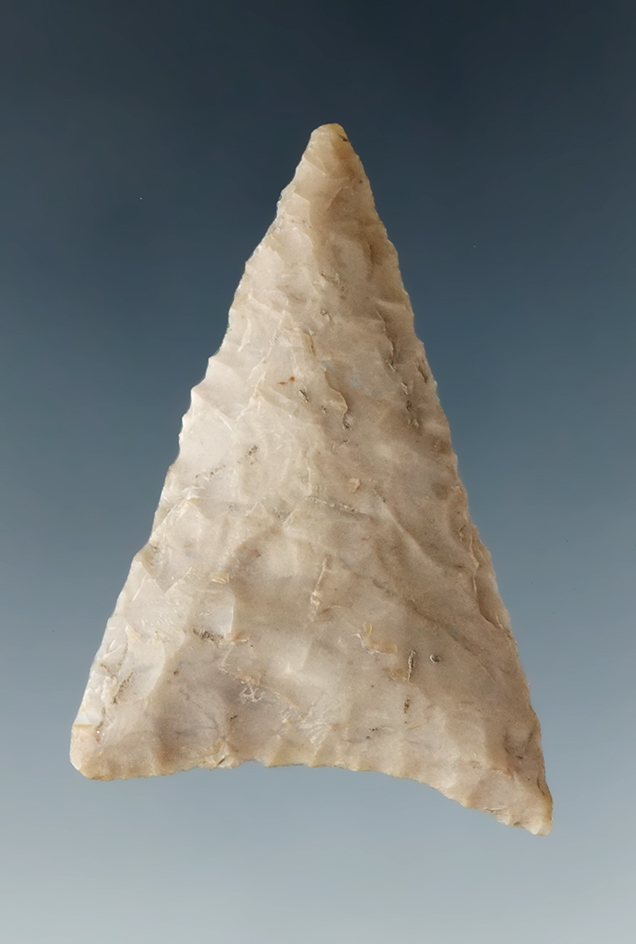 1 15/16" Mule Ear Knife found in Klickitat County Washington with excellent flaking.