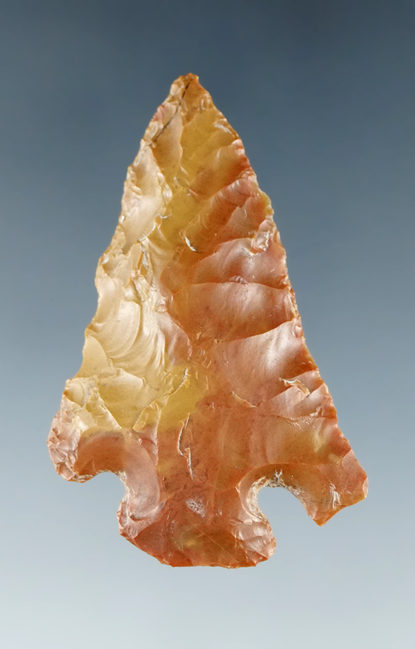 1 13/16" Quilomene Bar found at the Rock Ranch, Klickitat County Washington. Ex. Mitchell.