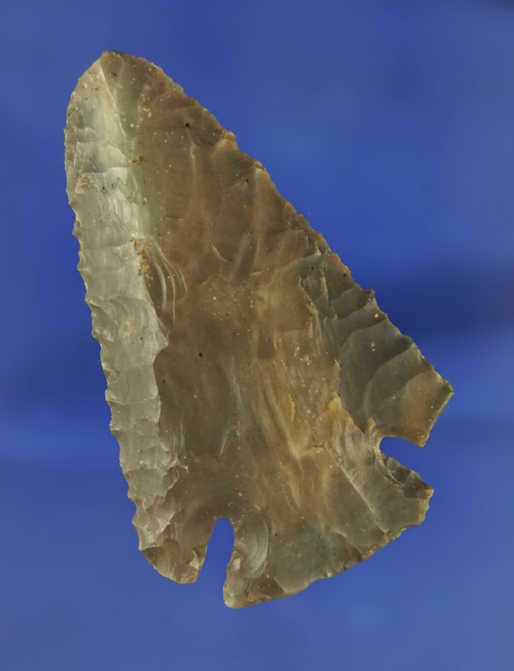 2 3/8" Lost Lake - beautiful Sonora Flint found in Kentucky based on material type. Bennett COA.