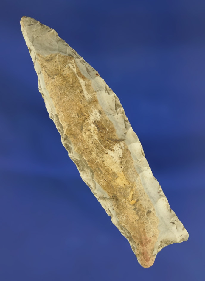 3 1/4" Lanceolate that is somewhat crudely made found in Kentucky. Ex. von Hilliard.