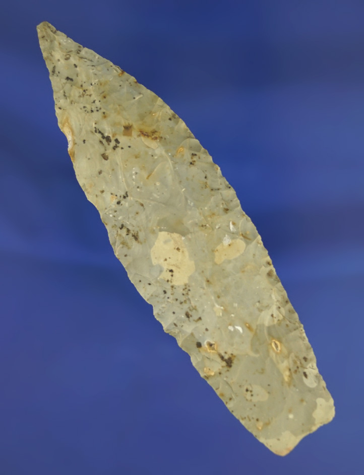 4 5/16" nicely patinated Sedalia found by Steve Hunter in Missouri. Ex. Jerry Dickey.