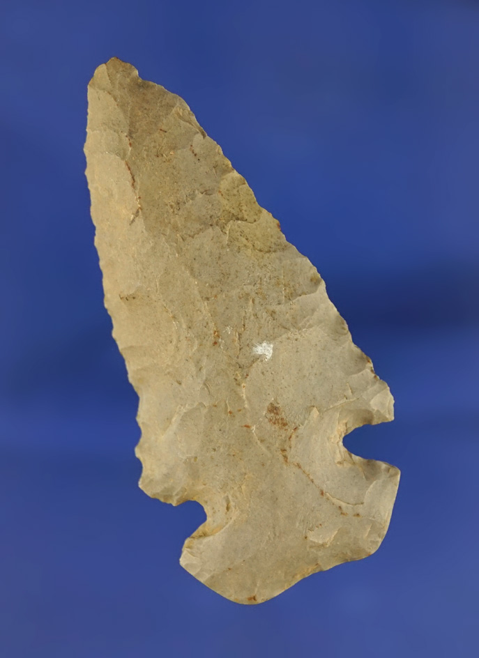 2 1/2" Dovetail found in Kentucky. Ex. Jerry Dickey.