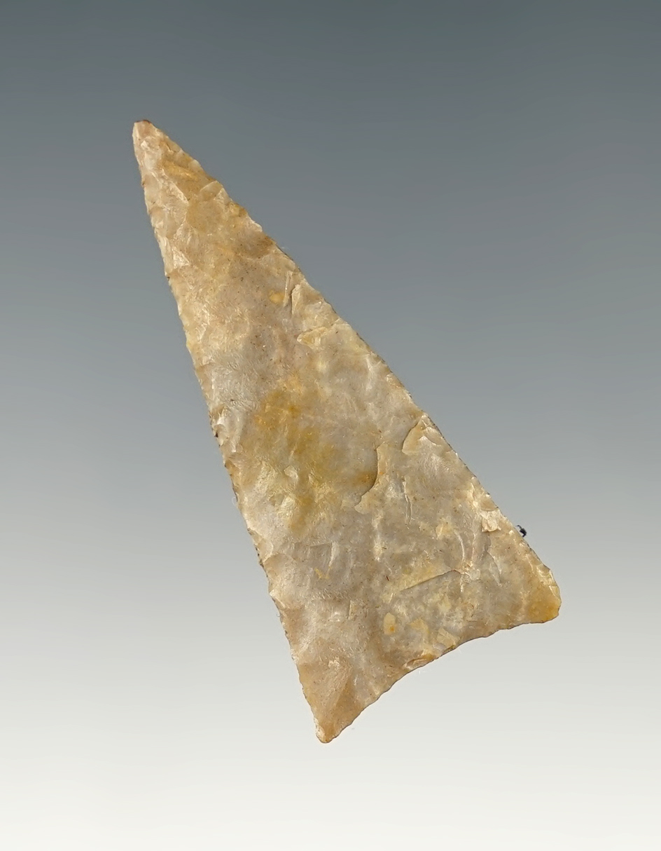 Great flaking on this 1 13/16" Texas Triangle.