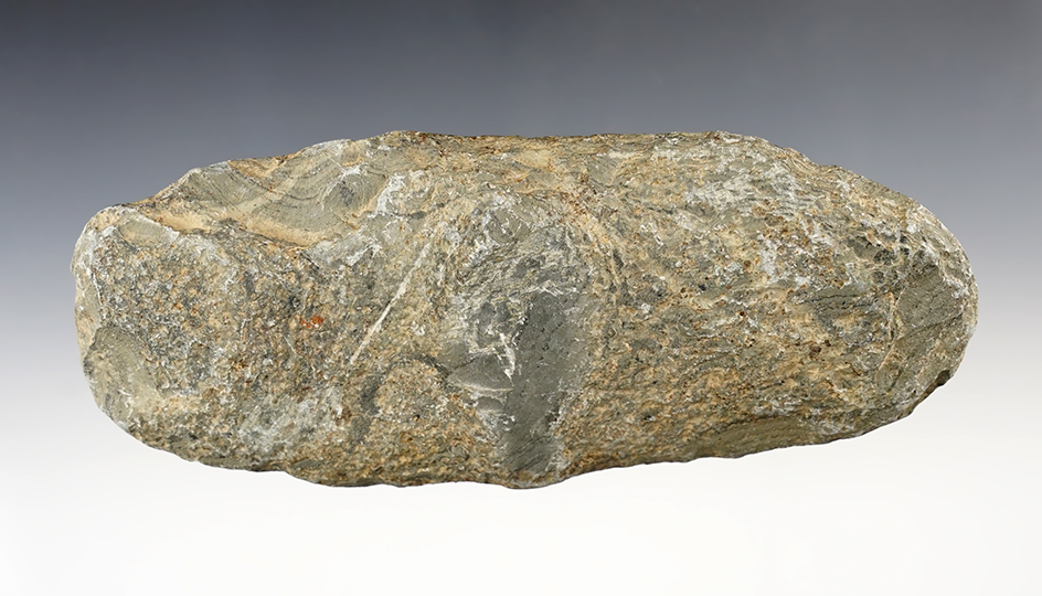 6 5/8" Bannerstone Preform found in Ohio.