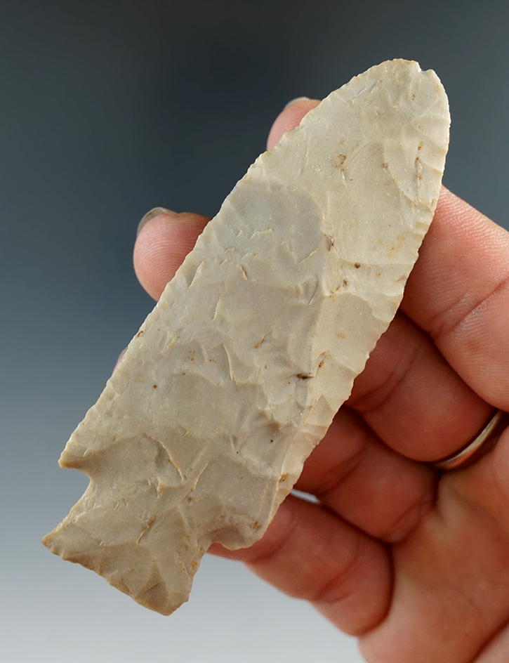 3 3/8" Hardin found in Taswell Co., Illinois by Dave Hoggat.