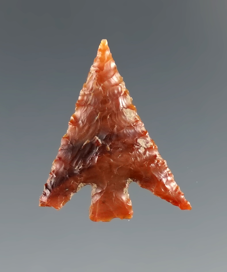 7/8" Columbia Plateau found in Klickitat Co., Washington. Ex. C. Mitchell Collection. Stermer COA.