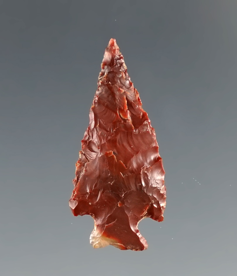 1" Columbia Plateau found in the Columbia River Plateau region. Ex. Charles Mitchell Collection. COA