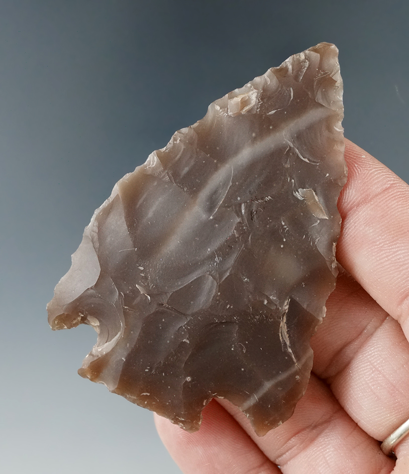 Ex. Museum! 2 11/16" Castroville made from beautiful material found in Texas.