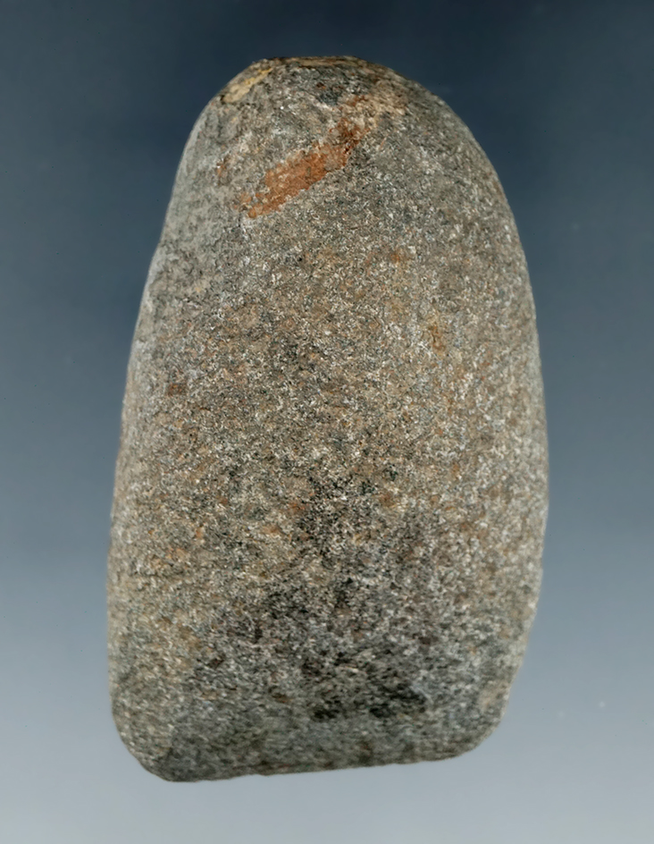 2 9/16" miniature Celt with nice use polished to the bit area found in Ohio.